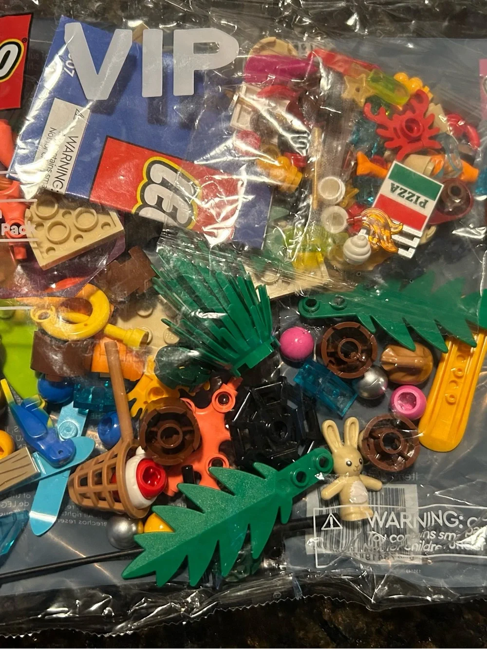 LEGO VIP Polybags, Pirates and Treasure, Spring Fun, Summer Fun, and Spooky